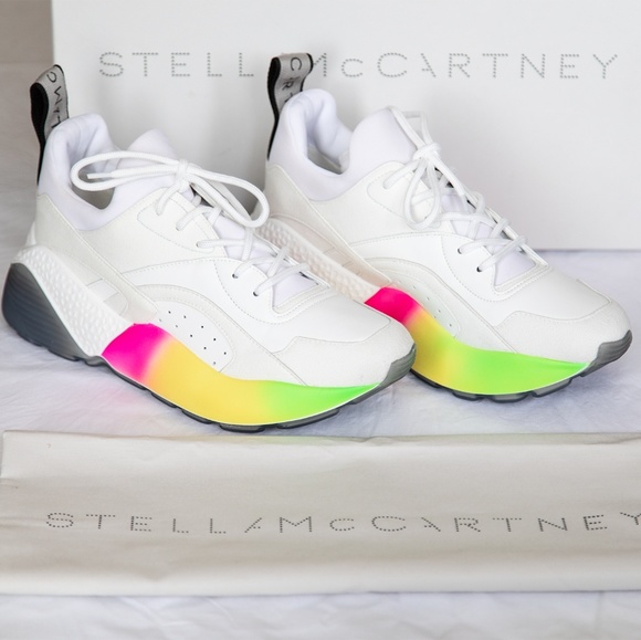 stella mccartney neon sneakers